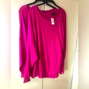 Women's Pink Top - Two for sale. 45 for both!! 😚😚😚